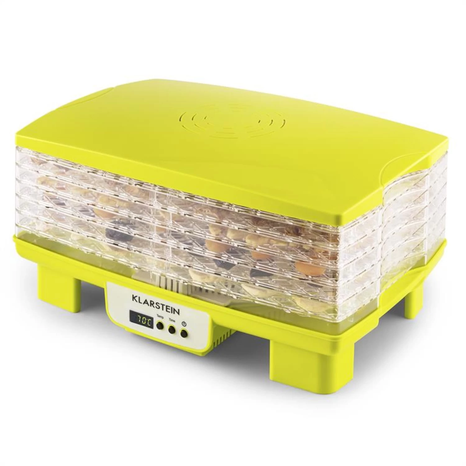 Bananarama Dörrautomat Grün 550W Trockner Dehydrator 6 Etagen 9 Bananarama Dörrautomat Grün 550W Trockner Dehydrator 6 Etagen – Bild 7
