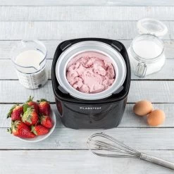 Creamberry Eiscremebereiter Flaschenkühler Frozen Yogurt Maschine 1,5l -Klarstein 10028924 yy 0005 ambient Klarstein Creamberry Eisbereiter reedit