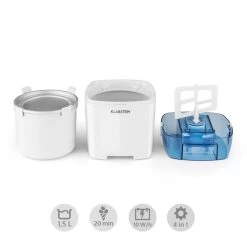 Creamberry Eiscremebereiter Flaschenkühler Frozen Yogurt 1,5l Weiß 8 Creamberry Eiscremebereiter Flaschenkühler Frozen Yogurt 1,5l Weiß -Klarstein 10028925 yy 0003 logo Klarstein Creamberry Eisbereiter reedit