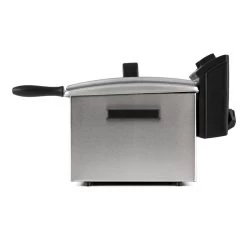 QuickPro XXL 3000 Fritteuse 5l 1,5kg 3000W Timer Edelstahl -Klarstein 10029073 yy 0005 titel side Klarstein QuickPro XXL 3000 Fritteuse