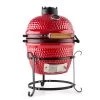 Princesize Kamado-Grill Keramikgrill Edelstahl-Grillrost Smoker BBQ -Klarstein 10029124 yy 0001 titel