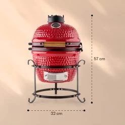 Princesize Kamado-Grill Keramikgrill Edelstahl-Grillrost Smoker BBQ 13 Princesize Kamado-Grill Keramikgrill Edelstahl-Grillrost Smoker BBQ -Klarstein 10029124 yy 0006 logo