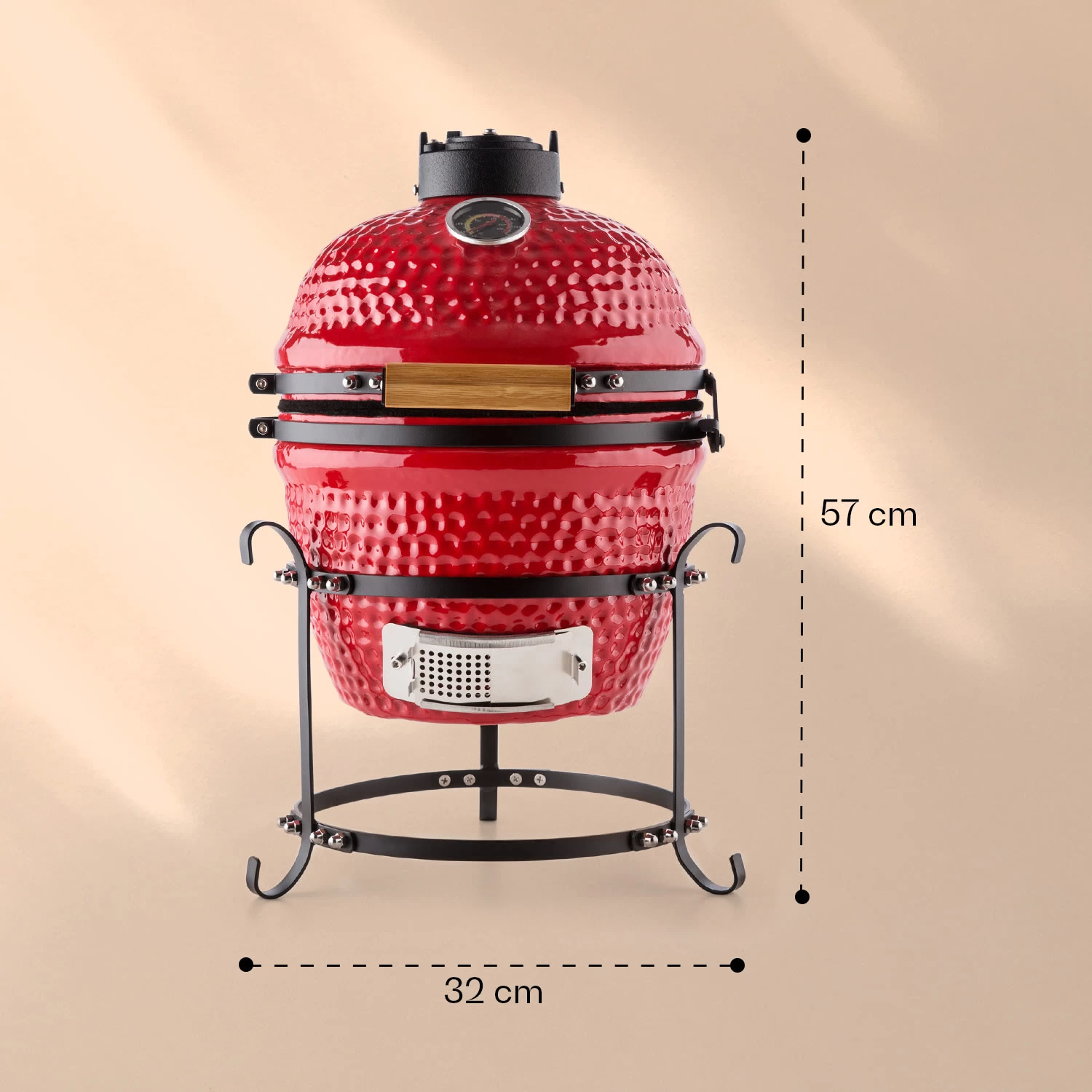 Princesize Kamado-Grill Keramikgrill Edelstahl-Grillrost Smoker BBQ 8 Princesize Kamado-Grill Keramikgrill Edelstahl-Grillrost Smoker BBQ – Bild 6