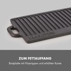 Hotrod Masterplan Dutch Oven Set 7-teilig BBQ Topfset Gusseisen -Klarstein 10029164 de 0007 logo