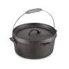 Hotrod 45 Dutch Oven BBQ-Topf 4,5 Qt / 4 Liter Gusseisen Schwarz