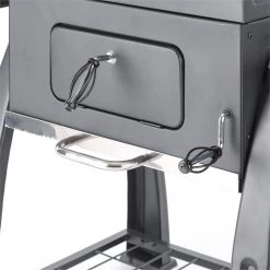 Bigfoot Holzkohlegrill Smoker BBQ-Grill 55 X 40 Cm Stahl Schwarz -Klarstein 10029763 yy 0006 detail Klarstein Bigfoot BBQ Grill Smoker