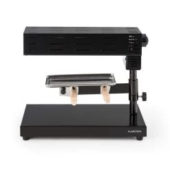 Appenzell 2G Traditioneller Raclette Grill 600 W Standgerät Schwarz -Klarstein 10030306 yy 0004 titel side Klarstein Appenzell 2G Raclette reedit