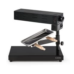 Appenzell 2G Traditioneller Raclette Grill 600 W Standgerät Schwarz -Klarstein 10030306 yy 0006 front Klarstein Appenzell 2G Raclette reedit
