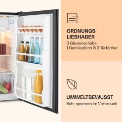 Alleinversorger Kühlschrank 91 Liter 2 Ebenen Thermostat Eisfach 11 Alleinversorger Kühlschrank 91 Liter 2 Ebenen Thermostat Eisfach -Klarstein 10030523 de 0004 logo