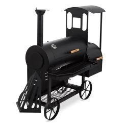 Dampflok Smoker Grill 3 Mm Stahl Schwarz