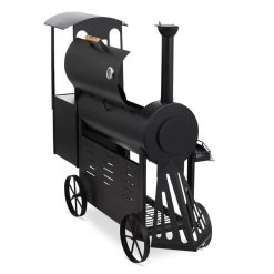 Dampflok Smoker Grill 3 Mm Stahl Schwarz -Klarstein 10030555 yy 0005 titel Train Grill