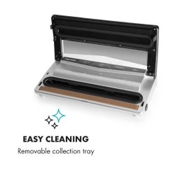 FoodLocker Slim Vakuumierer 130W Doppelte Schweißnaht -Klarstein 10030778 uk 0005 logo