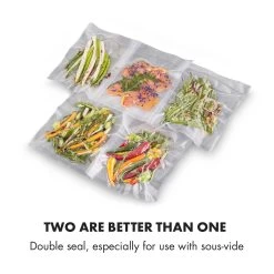 FoodLocker Slim Vakuumierer 130W Doppelte Schweißnaht -Klarstein 10030778 uk 0007 logo