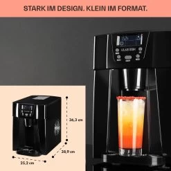 Ice Volcano 2G Eismaschine LED 12kg Je 24h 2l 6-12min Schwarz 16 Ice Volcano 2G Eismaschine LED 12kg Je 24h 2l 6-12min Schwarz -Klarstein 10030844 DE 0006 usp