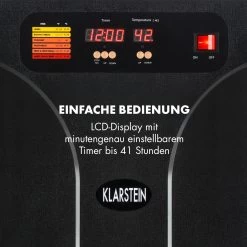 Fruit Jerky 14 Dörrautomat 1000W 30 Bis 70 °C 14 Etagen LC-Display -Klarstein 10031317 de 0003 logo