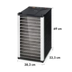 Fruit Jerky 14 Dörrautomat 1000W 30 Bis 70 °C 14 Etagen LC-Display -Klarstein 10031317 yy 0007 logo