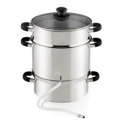 Klarstein -Klarstein 10031478 yy 0002 detail Klarstein Applebee Dampf Entsafter 1500W Edelstahl