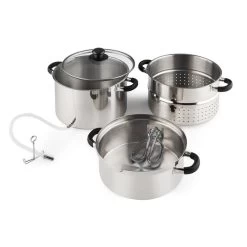 Applebee Dampf-Entsafter Elektrisch 1500W Ø25cm 8 Liter Edelstahl 12 Applebee Dampf-Entsafter Elektrisch 1500W Ø25cm 8 Liter Edelstahl -Klarstein 10031478 yy 0003 detail Klarstein Applebee Dampf Entsafter 1500W Edelstahl