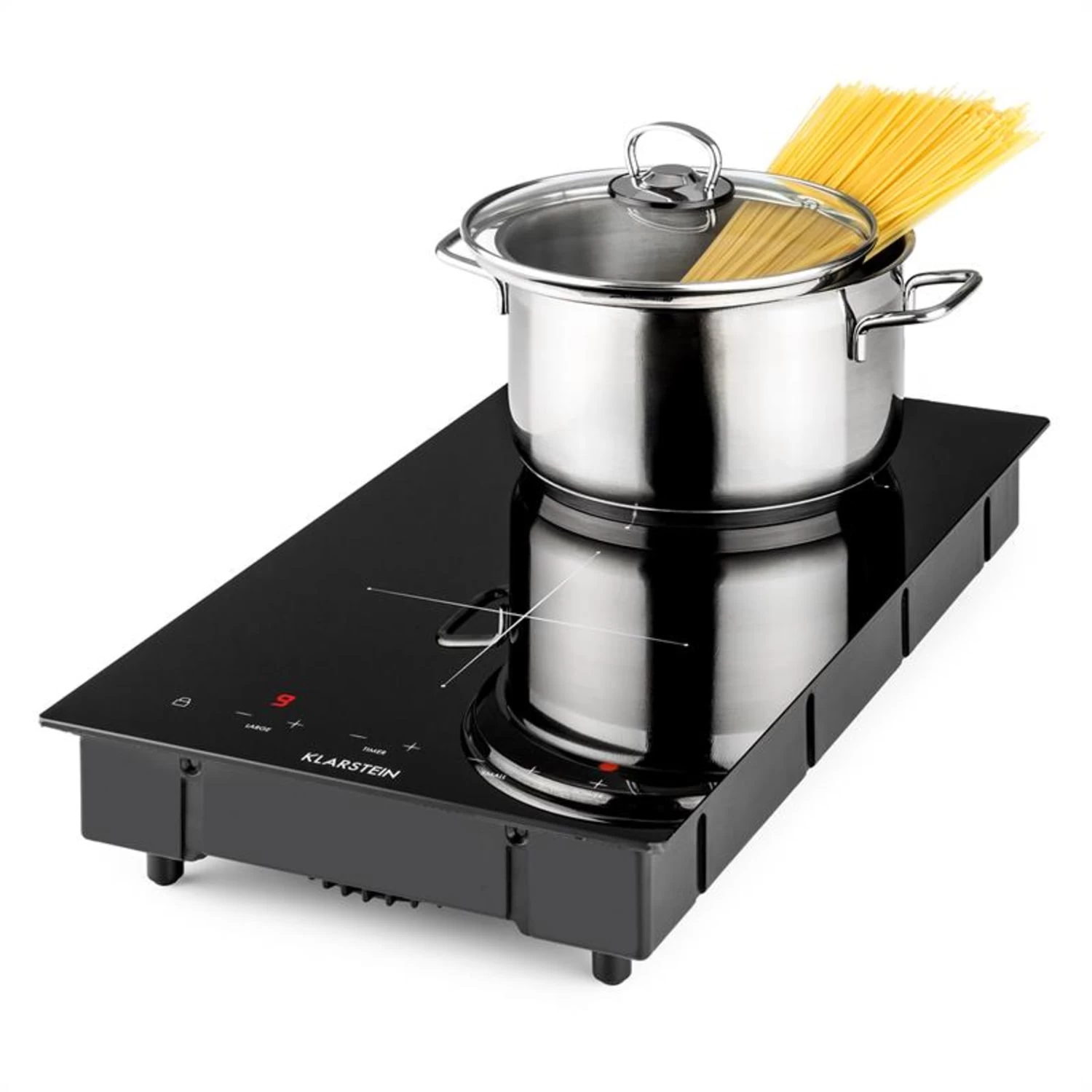 VariCook Domino Induktionskochfeld Doppelkochfeld 3100W Glaskeramik 5 VariCook Domino Induktionskochfeld Doppelkochfeld 3100W Glaskeramik – Bild 3