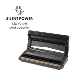 FoodLocker Slim Vakuumierer 130W Doppelte Schweißnaht -Klarstein 10031628 uk 0005 logo