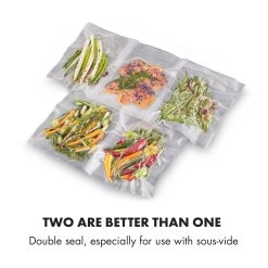 FoodLocker Slim Vakuumierer 130W Doppelte Schweißnaht -Klarstein 10031628 uk 0007 logo