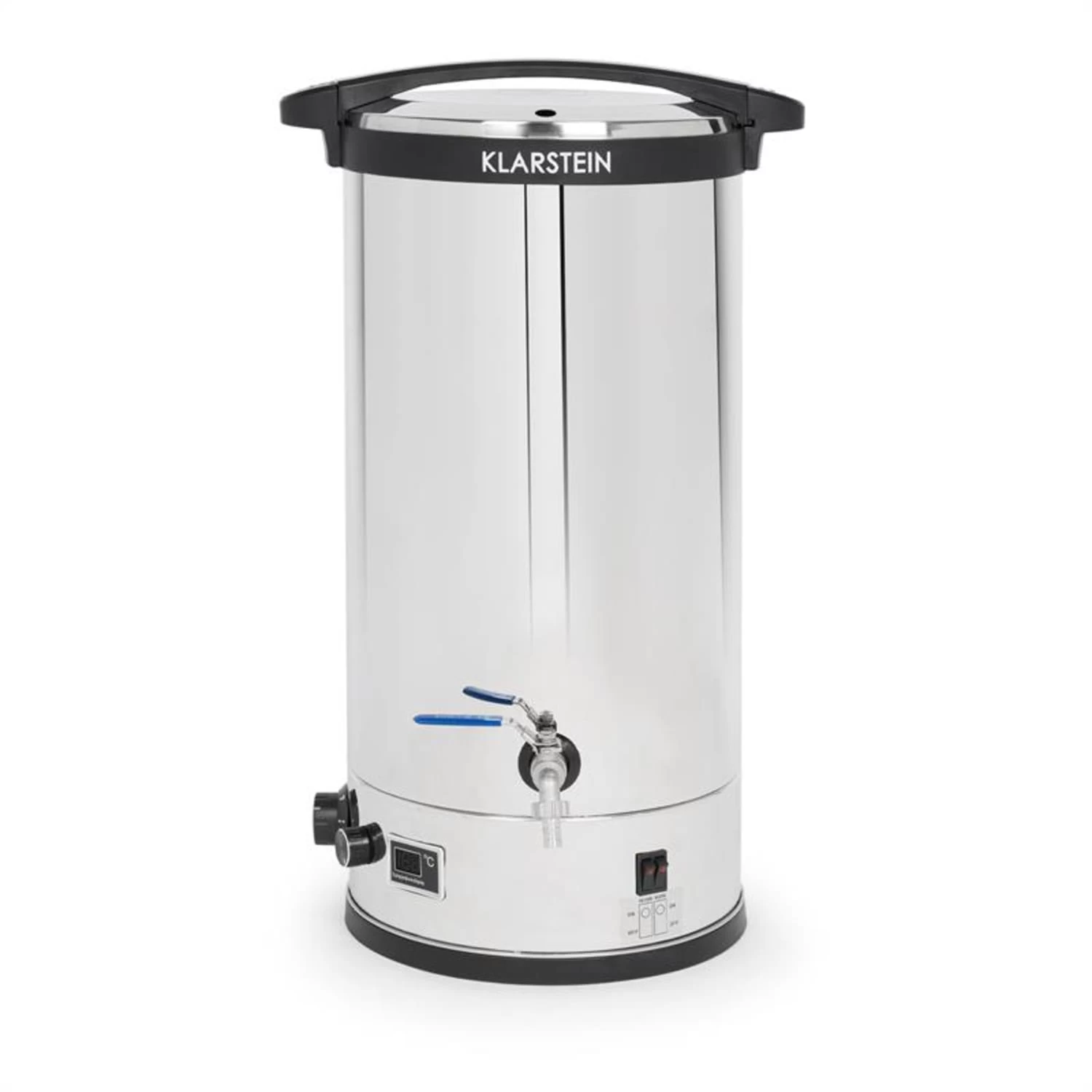 Füllhorn Maischekessel 2500W 30l LED-Display Timer 304-Edelstahl 3 Füllhorn Maischekessel 2500W 30l LED-Display Timer 304-Edelstahl