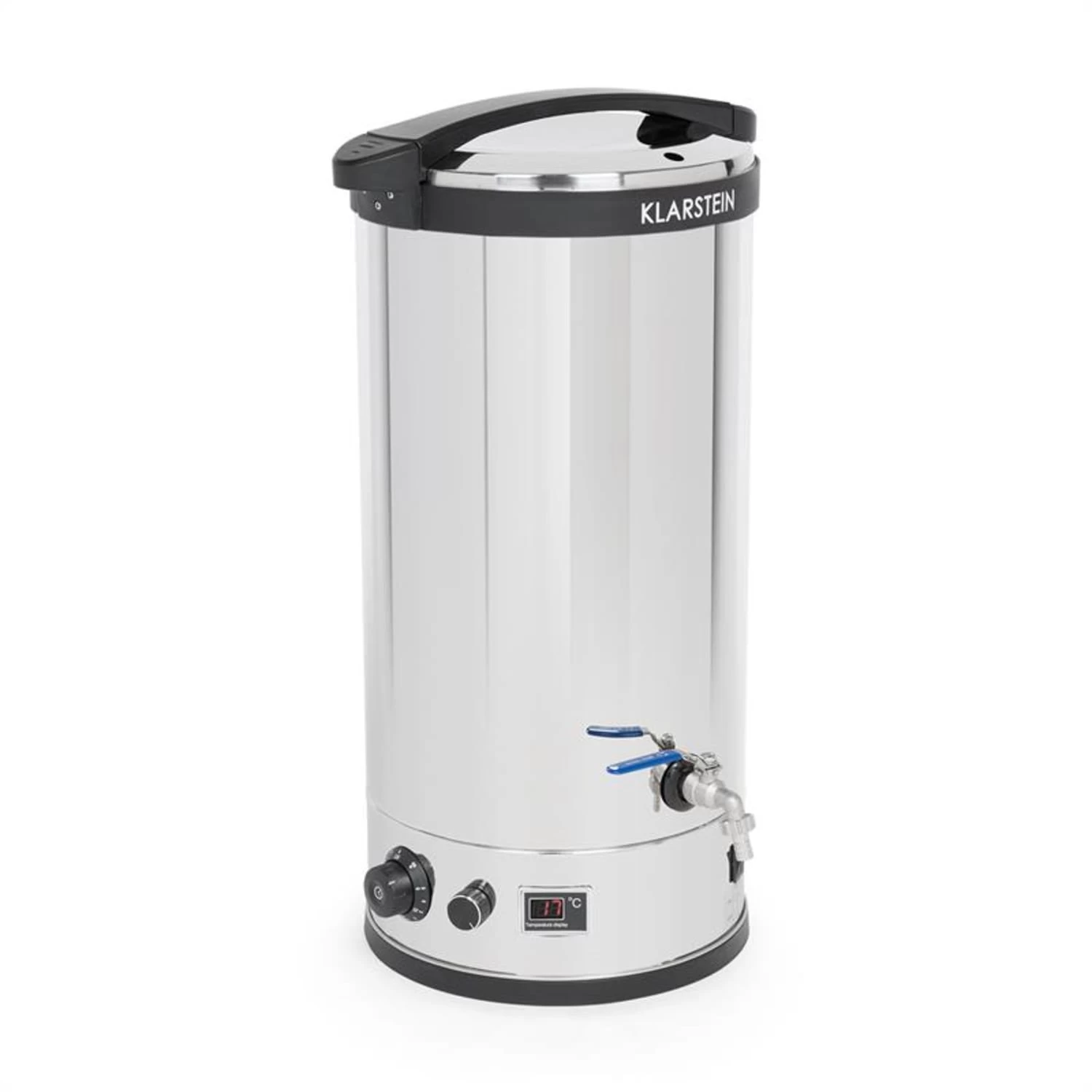 Füllhorn Maischekessel 2500W 30l LED-Display Timer 304-Edelstahl 5 Füllhorn Maischekessel 2500W 30l LED-Display Timer 304-Edelstahl – Bild 3