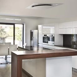 Secret Service Deckenhaube Dunstabzugshaube 220W Touch Glas LED Weiß -Klarstein 10031696 yy 0002 ambiente Klarstein Secret Service Dunstabzugshaube weiss reedit