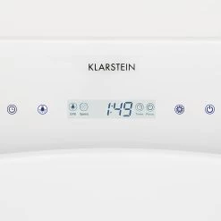 Secret Service Deckenhaube Dunstabzugshaube 220W Touch Glas LED Weiß -Klarstein 10031696 yy 0004 logo Klarstein Secret Service Dunstabzugshaube weiss reedit