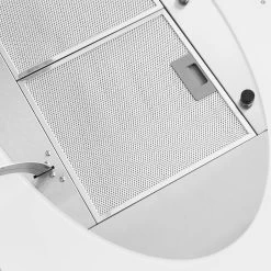 Secret Service Deckenhaube Dunstabzugshaube 220W Touch Glas LED Weiß -Klarstein 10031696 yy 0005 logo Klarstein Secret Service Dunstabzugshaube weiss reedit