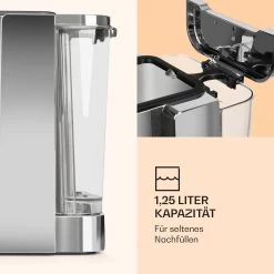 Passionata 20 Espressomaschine 20 Bar 6 Tassen 1,25 Liter Milchschaum -Klarstein 10031702 de 0006 logo