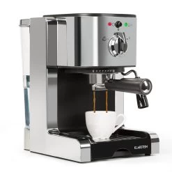 Passionata 20 Espressomaschine 20 Bar 6 Tassen 1,25 Liter Milchschaum