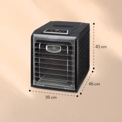 Fruit Jerky Plus 9 Dörrautomat Timer 9 Ablagen 600-700 W 35-70 °C 11 Fruit Jerky Plus 9 Dörrautomat Timer 9 Ablagen 600-700 W 35-70 °C -Klarstein 10031936 yy 0005 logo