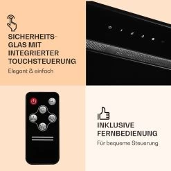 Remy Deckenhaube 90 Cm 619 M³/h 230W 3 Stufen Fernbedienung -Klarstein 10031996 de 0005 logo