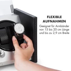 Tokyo 2 Uhrenbeweger, 2 Uhren, 3 Geschwindigkeiten, 4 Modi, Schwarz -Klarstein 10032799 de 0007 logo