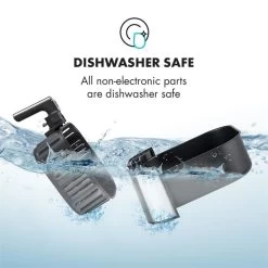 AeroVital Heißluftfritteuse 1700W 5,4 Liter Timer Edelstahl Silber -Klarstein 10032848 yy 0008 logo Klarstein AeroVital Heissluftfritteuse silber reedit