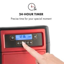 Aromatica II Duo Kaffeemaschine, Integriertes Mahlwerk, 1,25 L, Rot -Klarstein 10032866 yy 0005 logo Klarstein Aromatica II Duo Kaffeemaschine rot