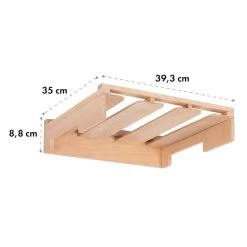 Barossa 77D Weinglas-Regal Zubehör Regalboden Für Weingläser Echtholz 11 Barossa 77D Weinglas-Regal Zubehör Regalboden Für Weingläser Echtholz -Klarstein 10032964 yy 0005 logo Klarstein Barossa 77D Weinglas Regal