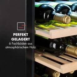 Vinsider 41 Built-in Duo Onyx Einbau-Weinkühlschrank 41 Fl 2 Zonen -Klarstein 10032966 de 0004 logo