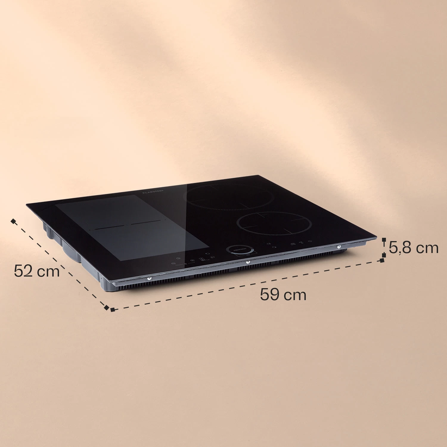 Delicatessa 60 Hybrid Einbaukochfeld Induktion 4 Zonen 7000W Glas 8 Delicatessa 60 Hybrid Einbaukochfeld Induktion 4 Zonen 7000W Glas – Bild 6