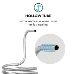 Chiller 6 Eintauchkühler Ø20 Cm 9 Schleifen 304 Edelstahl 9 Chiller 6 Eintauchkühler Ø20 Cm 9 Schleifen 304 Edelstahl -Klarstein 10033081 yy 0004 logo Klarstein Chiller 6 Eintauchkuehler 9 Schleifen