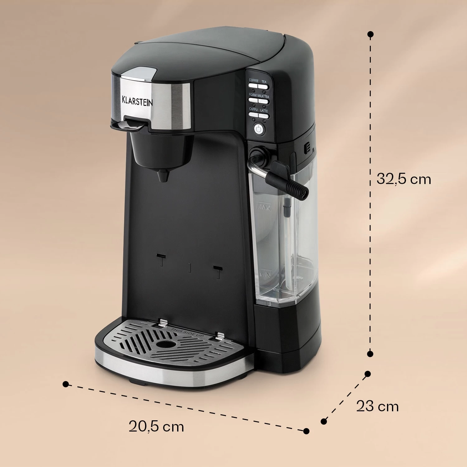 Baristomat 2-in-1-Heißgetränkeautomat Kaffee Tee Milchschaum 10 Baristomat 2-in-1-Heißgetränkeautomat Kaffee Tee Milchschaum – Bild 8