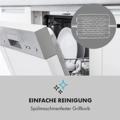 Crossfire Vertikaler Gasgrill 800°C Infrarot-Brenner 12.000 BTU Silber -Klarstein 10033288 de 0010 logo