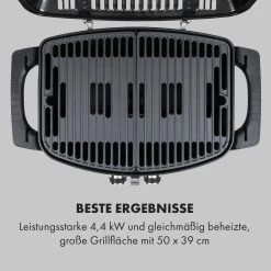 Parforce Duo 2 Gasgrill Brenner 4,4kW 15000BTU 300°C Schwarz -Klarstein 10033296 de 0003 logo