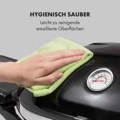 Parforce Duo 2 Gasgrill Brenner 4,4kW 15000BTU 300°C Schwarz -Klarstein 10033296 de 0006 logo