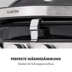 Parforce Duo 2 Gasgrill Brenner 4,4kW 15000BTU 300°C Schwarz -Klarstein 10033296 de 0008 logo
