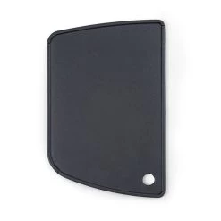 Parforce Grillplatte Glatt Zubehör Gusseisen Fettablauf Schwarz