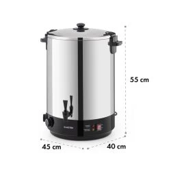 KonfiStar 40 Einkochautomat Getränkespender 2500W 40L Edelstahl -Klarstein 10033524 yy 0010 logo Food Preserver 40L