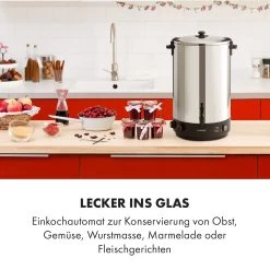 KonfiStar 50 Einkochautomat Getränkespender 2500W 50L Edelstahl 13 KonfiStar 50 Einkochautomat Getränkespender 2500W 50L Edelstahl -Klarstein 10033525 de 0002 logo