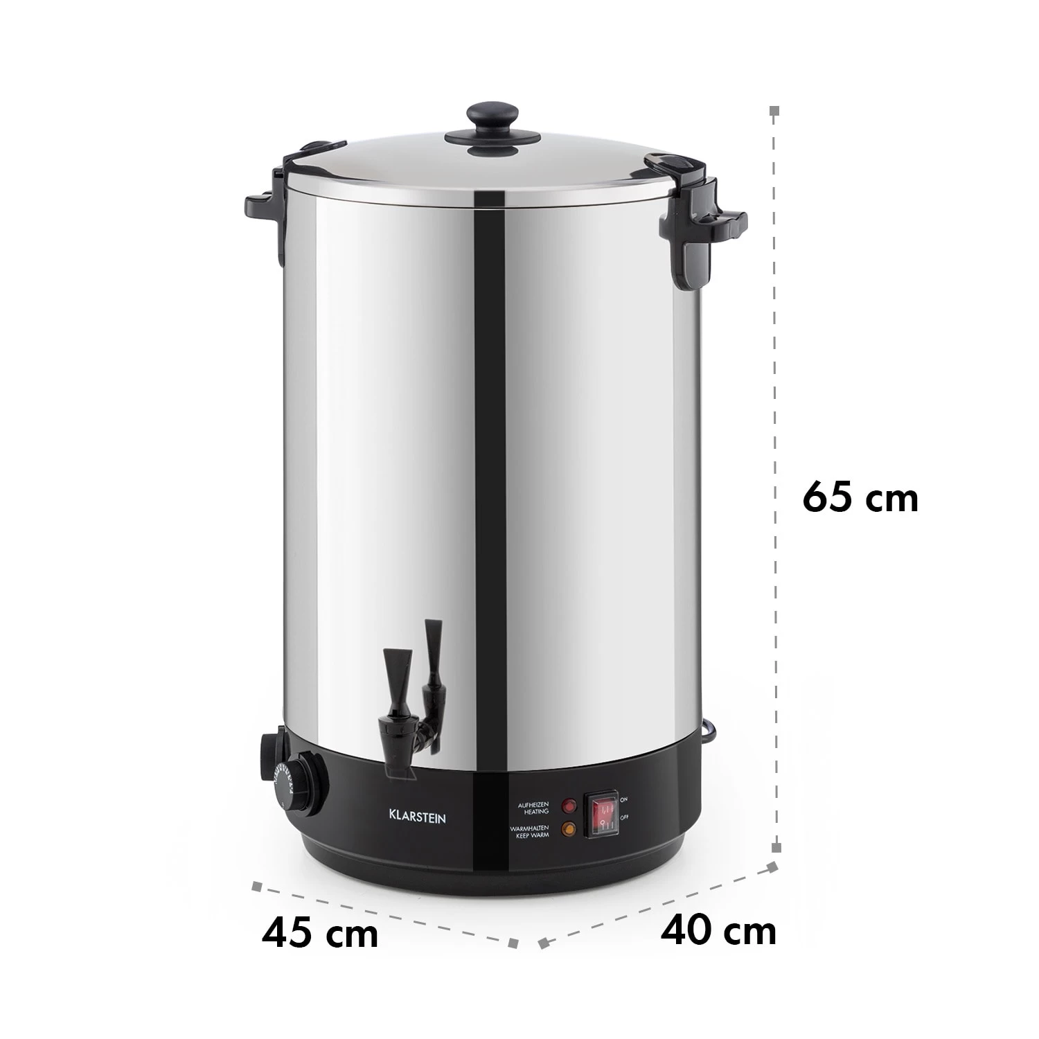 KonfiStar 50 Einkochautomat Getränkespender 2500W 50L Edelstahl 12 KonfiStar 50 Einkochautomat Getränkespender 2500W 50L Edelstahl – Bild 10